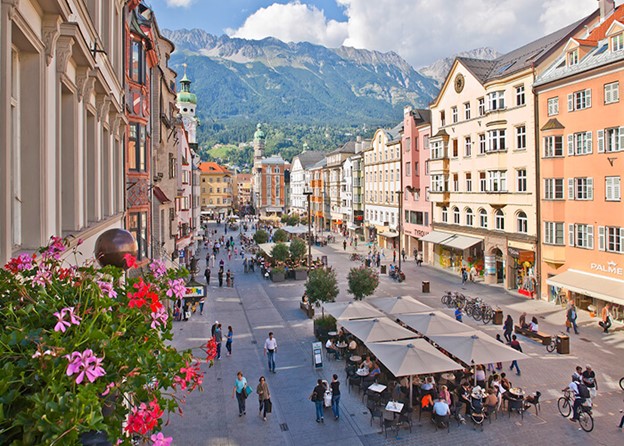 شهر اینسبروک اتریش